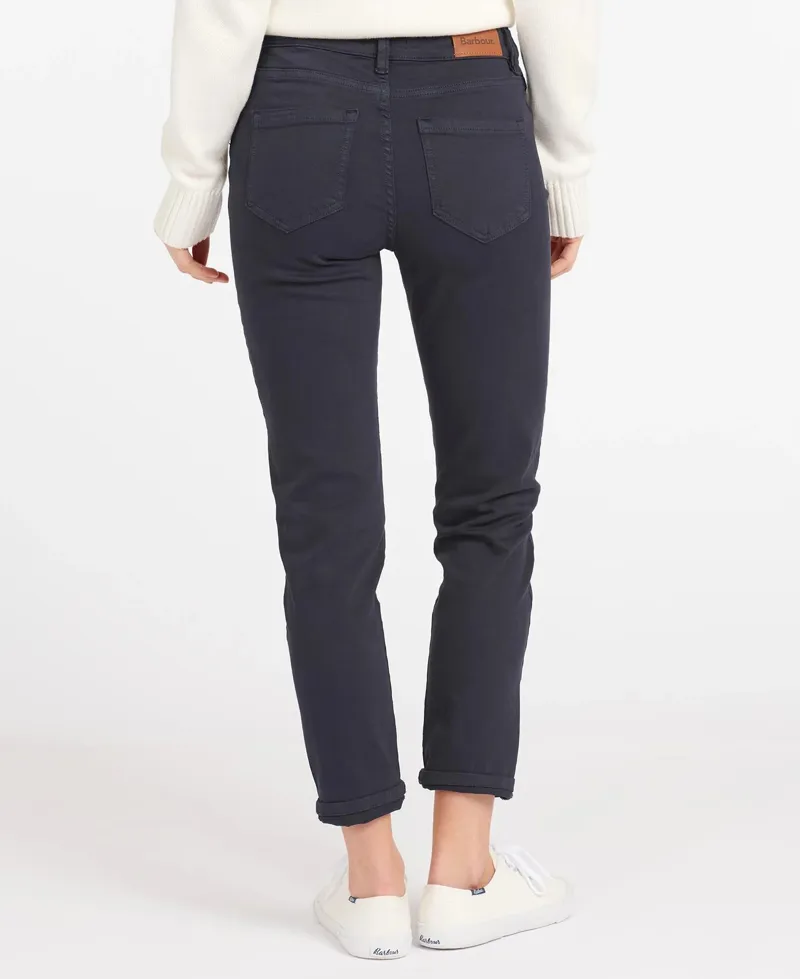 Barbour Essential Slim Trousers Navy-2